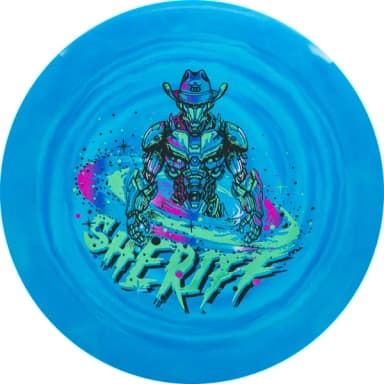 Dynamic Discs Sheriff Fuzion Swirl
