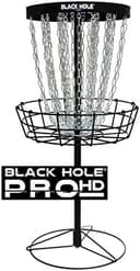 MVP Disc Sports Black Hole Pro HD 30-Chain Disc Golf Basket