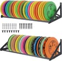 DECORDEEP Wall Mount Disc Golf Rack (2-Piece Set)